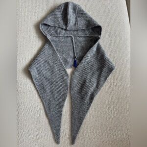 Paloma Wool Le CoucouGray Hooded Scarf NWOT